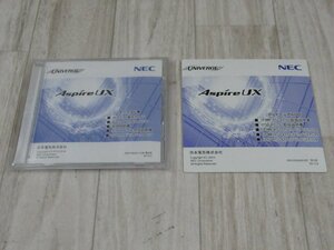 XA2 5616 未使用品 NEC Aspire UX マニュアル集 取扱説明書(CD-ROM) + RTUマニュアルCD3 ・祝10000！取引突破！