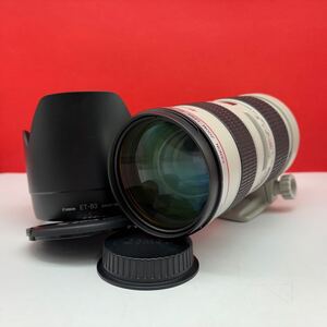 □ 防湿庫保管品 CANON ZOOM LENS EF 70-200mm F2.8 L ULTRASONIC カメラ レンズ AF動作確認済 キャノン