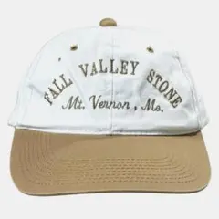 USA 企業キャップツートン6パネル古着FALL VALLEY STONE