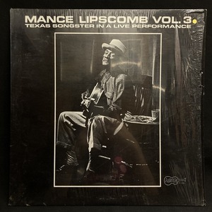 MANCE LIPSCOMB / TEXAS SONGSTER IN A LIVE PERFORMANCE (US-ORIGINAL)