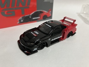 MINI GT 1/64 シルビア S15 LB-スーパーシルエット ADVAN 新品