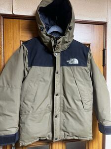 美品　THE NORTH FACE ノースフェイス GORE-TEX マウンテンダウンジャケット　ND91837 Sサイズ ビーチグリーン