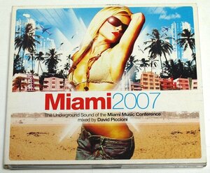 Azuli Presents Miami 2007 2枚組CD mixed by David Piccioni John Dahlback Niels Van Gogh StoneBridge Robot Needs Oil Gusgus Disciple