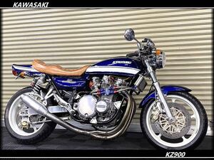 ★KZ900★Z900★お得な車検丸々2年付き！★超ド級フルカスタム★カスタム費用100万円越え！？★FCR37π装着で加速力抜群★ゲイルスピード★