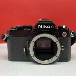 □ Nikon FM フィルムカメラ 一眼レフカメラ ボディ 通電確認済 露出計OK ジャンク ニコン