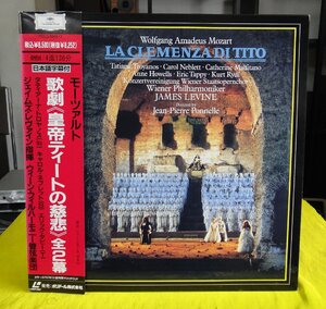 LD オペラ/モーツァルト 歌劇『皇帝ティートの慈悲』全2幕 ジェイムス・レヴァイン ウィーン・フィルハーモニー管弦楽団