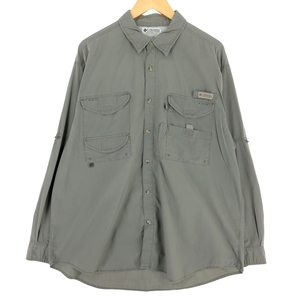 古着 コロンビア Columbia PFG 長袖 フィッシングシャツ メンズXL相当 /eaa471244