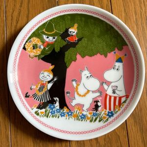 レア非売品　MOOMIN ムーミン ムーミンだにのサプライズ　陶器皿　絵皿　2016年マクドナルドノベルティ