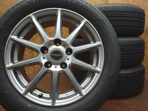 ★WAREN WR10 + BRIDGESTONE REGNO GR-XI 205/55R16 4本セット[ノア ヴォクシー クラウン マークX セレナ リーフ ステップワゴン アクセラ]