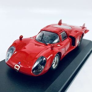 BEST MODEL 1/43 ALFA ROMEO 33.2 CODA LUNGA 1968 PROVA アルファロメオ 33.2 ロングテール レッド