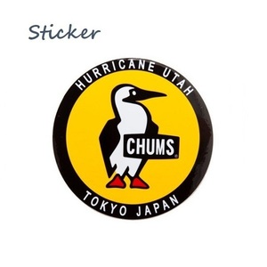 チャムス ステッカー CHUMS Sticker Round Booby Bird CH62-0156 新品 PVC 防水