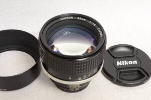 ニコン Ai NIKKOR 85㎜ F1.4 S 極上美品　Aisニッコール