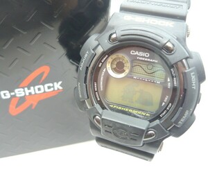 1000円スタート 腕時計 CASIO カシオ G-SHOCK FISHERMAN フィッシャーマン 1629 DW-8600 クォーツ QZ デジタル 付属品有 メンズ 9 Z10006