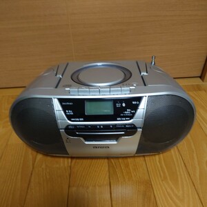 【未使用品】CDラジオカセットレコーダー CSD-MV20B CDラジカセ AIWA