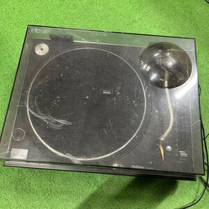 skam-175 ▲ ターンテーブル Technics テクニクス レコードプレーヤー SL-1200MK5 オーディオ機器 蓋割れあり 傷汚れ現状品 通電未確認