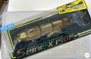 メガバス SPINE-X 190F FA PHANTOM GOLDEN SHINER