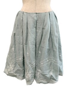 フォクシーブティック スカート Skirt Linen Flower 38 AUC25 IT69K57A5PMG