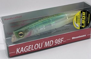 メガバス KAGELOU MD 98F カゲロウ MD 98F GP SEETHROUGH WATER MELON