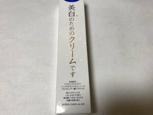 【新品・未使用】ホワイトセラムクリーム40g ジャパンギャルズ 美白のためのクリームです