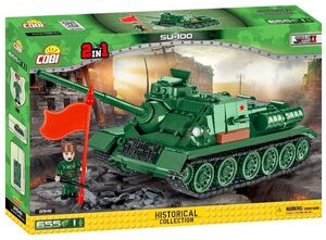 COBI ブロック ☆ Small Army WWII シリーズ ☆ 2541 ロシア軍 SU-100 (自走砲) ☆ 新品・未開封 ☆ EU製