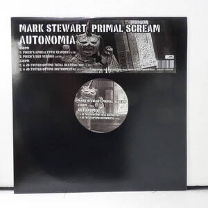 Mark Stewart / Primal Scream / Autonomia / 12inch / Future Noise Music / FNMTW1002 33回転 45回転 ダブ　インダストリアル　ノイズ