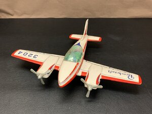 【JG-2002】希少 当時物 増田屋 BEECHCRAFT BARON ビーチクラフト ブリキ玩具 TIN TOYマスダヤ MODERN TOYS 3204 東京引取可【千円市場】