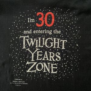 【USA製 80s ビンテージ】TWILIGHT ZONE トワイライトゾーン Tシャツ / アート 映画 音楽 企業 バンド ジャケット デニム 50s 60s 70s 90s