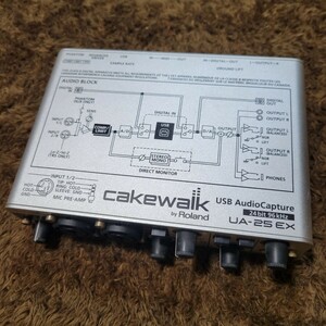 Cakewalk Roland UA-25EX USBオーディオ オーディオインターフェース ローランド