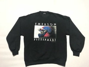 90s エマーソン フィッティパルディ F1 サイズ L ジャージーズ JERZEES EMARSON FITTIPALDI usa製　アメリカ古着　ビンテージ