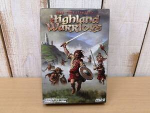 〇24110143　PCゲーム　ハイランド・ウォーリアー　HIGHLAND WARRIORS　日本語マニュアル付き英語版　Windows　CD-ROM　PRO-G