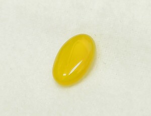 極美品！　イエローカルセドニー　4.51ct ルース（LA-6867）