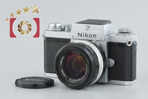 【中古】Nikon ニコン F ウエストレベルファインダー 前期 シルバー + NIKKOR-S.C Auto 50mm f/1.4