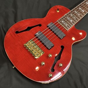 Katamalazoo 6-String Bass/Red (カタマラズー 6弦ベース セミアコ)【Plek調整済み!】【新潟店】