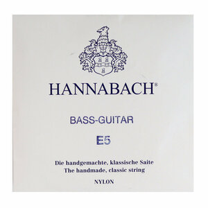 ハナバッハ クラシックギター弦 バラ弦 5弦 1本 HANNABACH BASS-GUITAR 8425MT ギター弦 クラギ弦