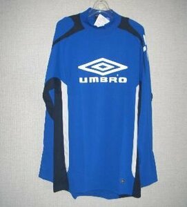 アンブロ UBA7742X-PRO暖かいハイネック長袖シャツSBLU O-XOサイズ 大きいサイズ umbro /