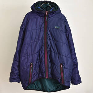 良好！ 90s USA製 L.L.Bean PRIMALOFT プルオーバー ジャケット ビンテージ パーカ プリマロフト ダウン