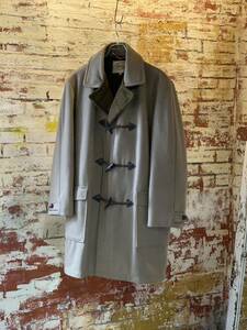 60s Lakeland WOOL DUFFLE COAT ヴィンテージ ビンテージ ウールコート ダッフルコート チェックライナー アメトラ チンスト 50s 送料無料