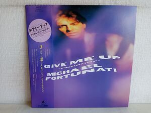 LP盤レコード / GIVE ME UP ~FORTUNATI FIRST~ / MICHAEL FORTUNATI / 帯付き / アルファレコード / ALI-28033 【M005】