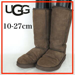 EB6792*UGG*アグ*レディースムートンブーツ*US10-27cm*こげ茶