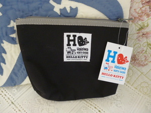 長期保管品☆未使用 Haleiwa×HELLO KITTY☆ポーチ HALEIWA HAPPY MARKET ハローキティ