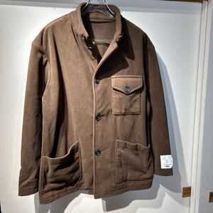 B：MING by BEAMS カバーオール　ハーフコート　トラッカーズジャケット　フリース生地