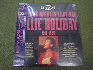 LD1854-ビリー・ホリデイ　LONG NIGHT OF LADY DAY 1915-1959　未開封