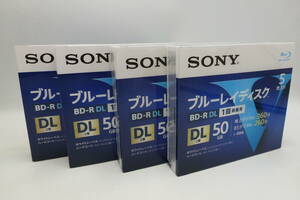 送料無料 SONY ソニー Blu-ray ブルーレイ BD-R DL 1回録画用 50GB 5枚入り1パック 4個セット 5BNR2VLPS4 