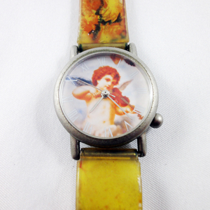 【電池新品】★1995年 ANGEL de Paris　エンジェル・ウォッチ USED