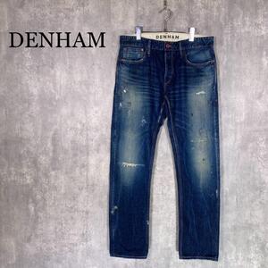 『DENHAM』デンハム (33) ペイントダメージデニムパンツ