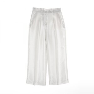 マックスマーラ TEBANO SATIN TROUSERS ブランドオフ MAX MARA シルク パンツ シルク 中古 レディース