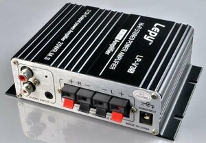コンパクトオーディオアンプ Lepy LP-V3s 25W×2 高音質　「PSE認証　12V 5Aアダプタ付き」V3S