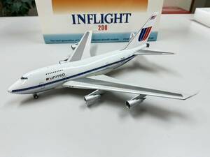 INFLIGHT200 UNITED ユナイテッド航空 B747SP-21 N532PA【パンナムハイブリッド塗装】