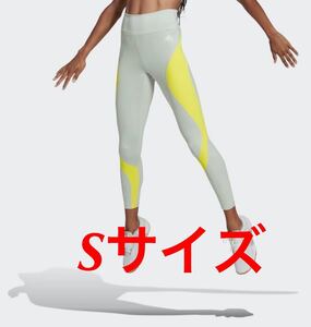 S」Adidas エッセンシャルズ HIIT カラーブロック 7/8丈 レギンス