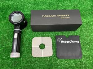 送料無料！【未使用品】◇池田レンズ　ライト付ルーペ　 50mm Flash Magnifier with LED light 5X◇アクトツール富山店◇Y